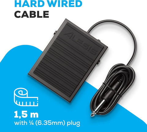 Alesis ASP-1 MKII Universal Sustain Pedal and Momentary Foot Switch | Alesis In Lebanon