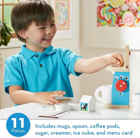 Melissa & Doug Brew And Serve Wooden Coffee Maker Set | Melissa & Doug In Lebanon
