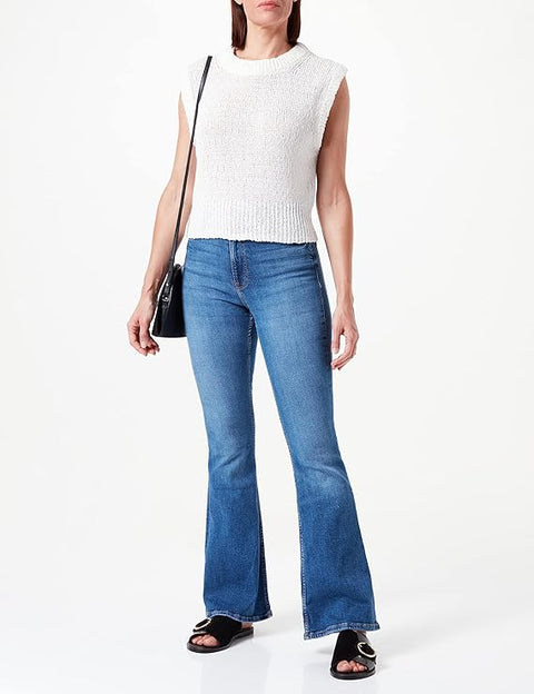 S.Oliver Women's Off White Sleeveless Vest | S.Oliver In Lebanon