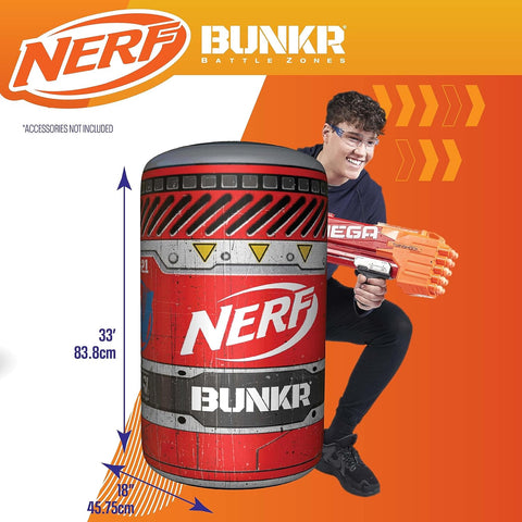NERF BUNKR Officially Licensed Battle Royale Inflatable Bunker Battlezone - 5 Piece | BUNKR In Lebanon