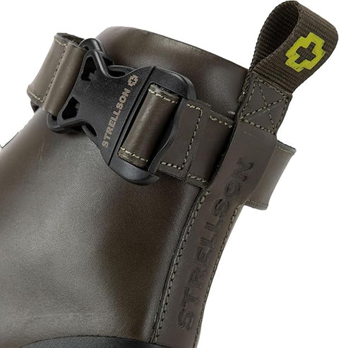 Strellson Men's Black & Khaki Green Ravenscourt Nimonico Boot | Strellson In Lebanon