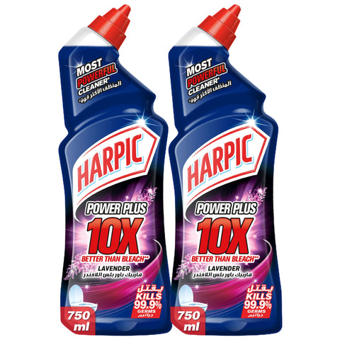 Harpic Power Plus Lavender 750ml*2 (30%OFF) | Harpic In Lebanon