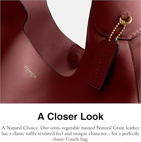 Coach Suede Brooklyn Women's Ruby Shoulder Bag | Coach In Lebanon