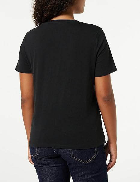 Wrangler Men's Black Chest Logo Crew Neck T-Shirt | Wrangler In Lebanon