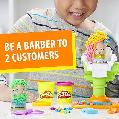 Play-Doh Buzz'n Cut Fuzzy Pumper Barber Shop Set | Play-Doh In Lebanon