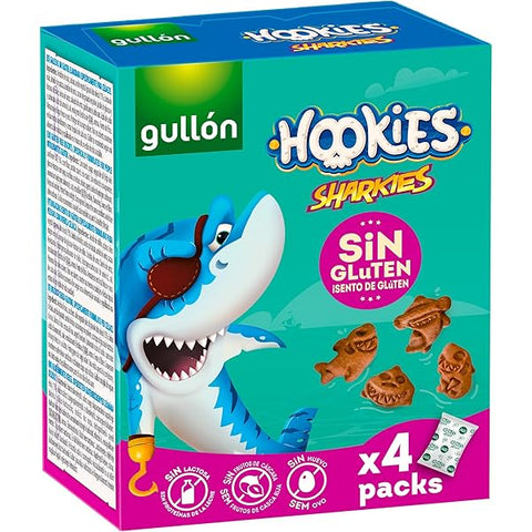 Gullon Sharkies Hookies 4pcs x 40g (160g/pack) | Gullon In Lebanon