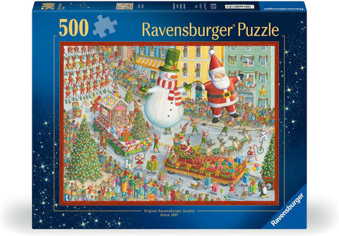 Ravensburger - Here Comes Christmas! - 500 Piece Jigsaw Puzzle | Ravensburger In Lebanon