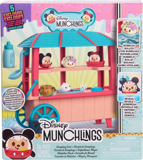 Disney Munchlings Dumpling Cart, 11-Piece Color Change Figure Playset | Disney In Lebanon