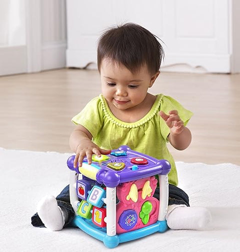 VTech Busy Learners Activity Cube, Purple | VTECH In Lebanon