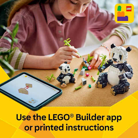 Lego Creator 3 in 1 Wild Animals Panda Family - Building Toy|Lego In Lebanon