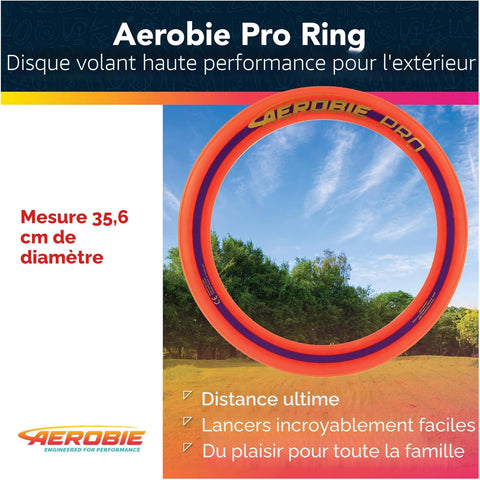 Aerobie Pro Orange Ring Outdoor Flying Disc 35.6 cm | Aerobie Pro In Lebanon