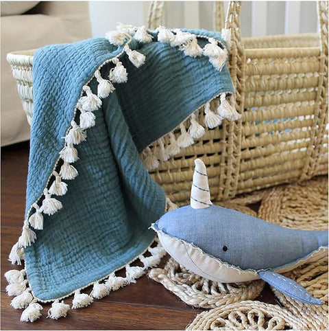 Crane Baby Comforting Narwhal Plush Toy | Crane Baby In Lebanon