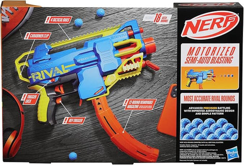 Nerf Rival Challenger 1200 Motorized Blaster, Curved 12 Round Magazine  | Nerf In Lebanon