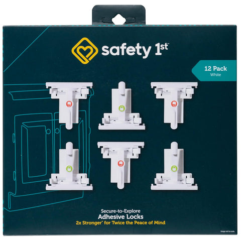 Safety 1st Secure-to-Explore Adhesive Cabinet Locks Baby Proofing | Safety 1st In Lebanon