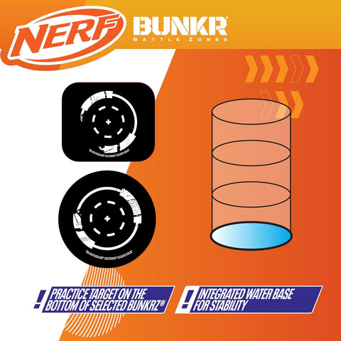 NERF BUNKR Officially Licensed Battle Royale Inflatable Bunker Battlezone - 5 Piece | BUNKR In Lebanon