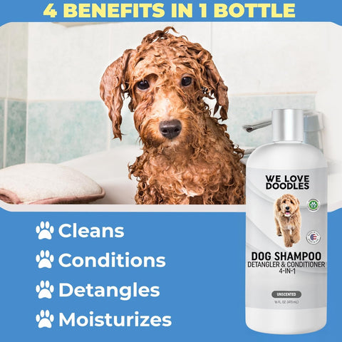 We Love Doodle Conditioner and Detangler Dog Shampoo | We Love Doodles In Lebanon