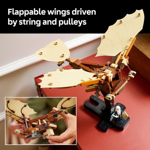 LEGO Icons Leonardo da Vinci's Flying Machine DIY Kit  | LEGO In Lebanon