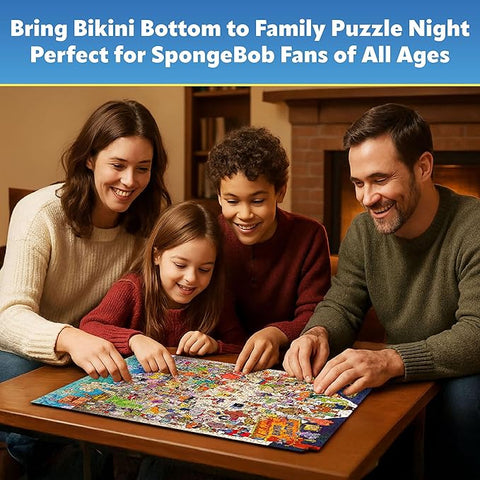 Aquarius Sponge Bob Square Pants 1000pcs Puzzle | Aquarius In Lebanon