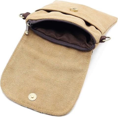 Silkarea Women's Brown Ethnic Embroidery Shoulder Bag | Silkarea In Lebanon