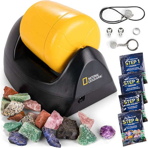 National Geographic Starter Rock Tumbling Kit | National Geographic In Lebanon