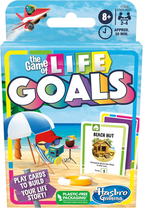 Hasbro Gaming The Game of Life Goals Card & Quick-Playing Family Game|Hasbro Gaming In Lebanon
