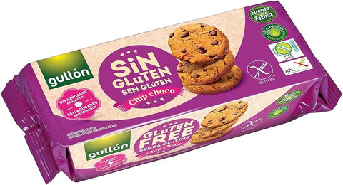 Gullon Gluten Free Choco Chip Biscuits 130G