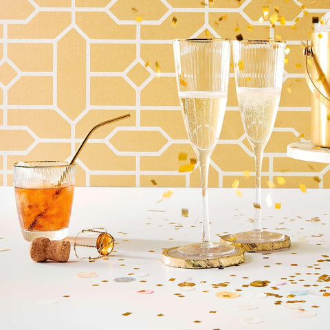 Butlers Golden Twenties Chapagne Glasses 250ml 2pcs | Butlers In Lebanon