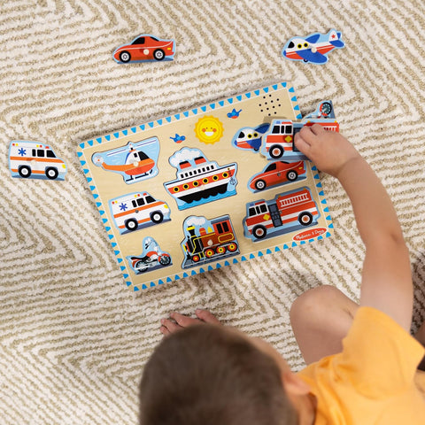 Melissa & Doug Vehicles Sound Puzzle | Melissa & Doug In Lebanon