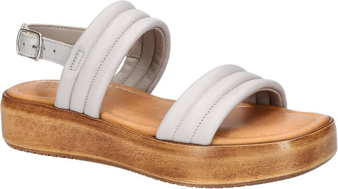 Bella Vita Women's Gray Ode-Italy Flat Sandal | Bella Vita in Lebanon