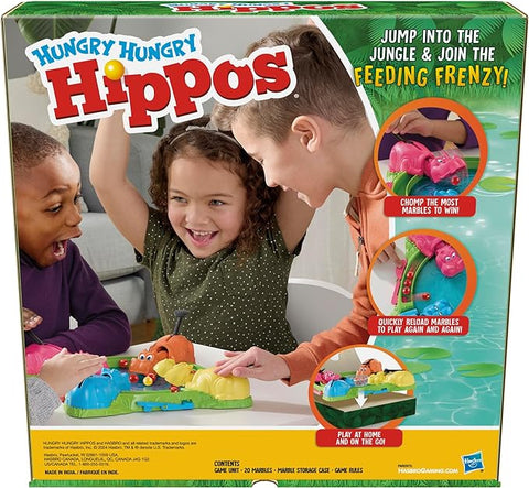 Hasbro Gaming Hungry Hungry Hippos Game for Preschoolers | Hasbro Gaming In Lebanon