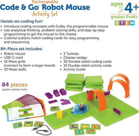 Learning Resources Code & Go Robot Mouse Activity Set|Learning Resources In Lebanon
