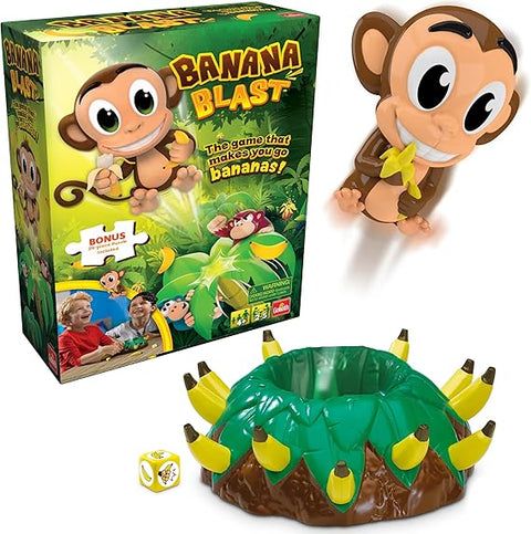 Goliath Banana Blast Pull The Bananas Until The Monkey Jumps Game 24pc Puzzle | Goliath In Lebanon