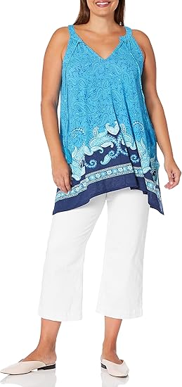Avenue Women's Multicolor Blouse AMZ183