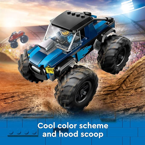 Lego City Blue Monster Truck Off-Road Toy | Lego In Lebanon