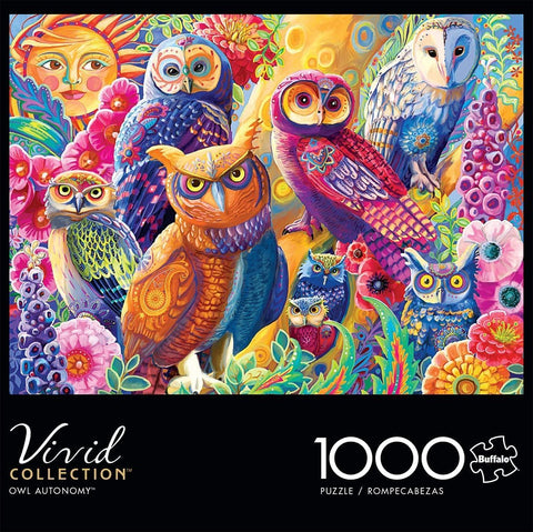 Buffalo Games - Laura Audi - Owl Autonomy - 1000 Piece Jigsaw Puzzle |Buffalo Games In Lebanon