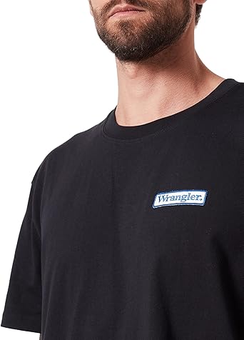 Wrangler Men's Black Logo T-Shirt | Wrangler In Lebanon