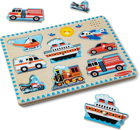 Melissa & Doug Vehicles Sound Puzzle | Melissa & Doug In Lebanon