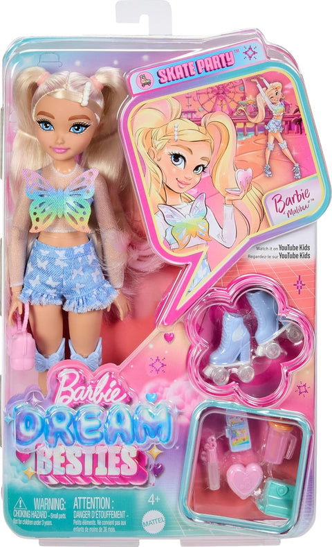 Barbie Dream Besties "Malibu” Posable Roller Skating Fashion Doll with Blonde Hair|Barbie In Lebanon