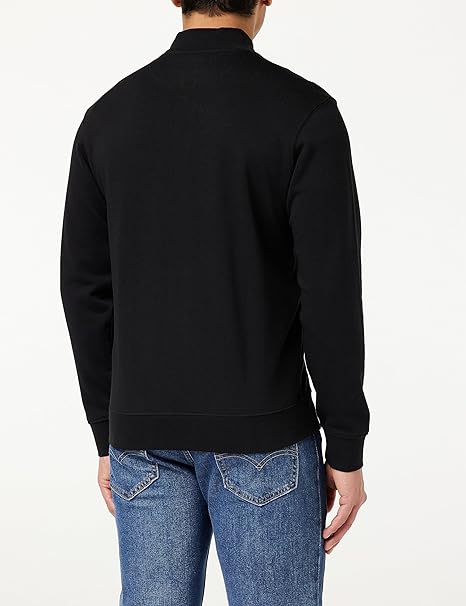 Wrangler Men's Black Funnel Neck Zip Jacket | Wrangler In Lebanon