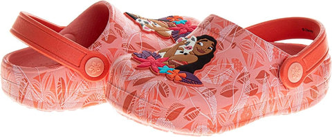 Disney Princess Baby Girl's Orange Moana and Pua Closed Toe Back strap Slippers | Disney Princess In Lebanon