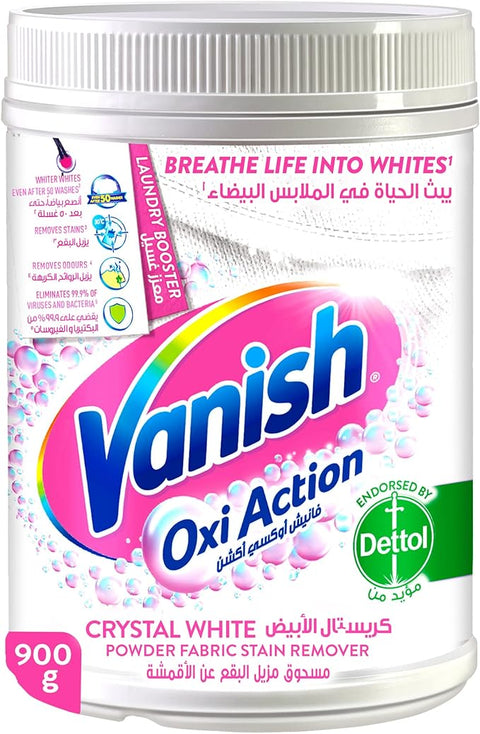 Vanish Oxi Action Crystal White 900g| Vanish In Lebanon