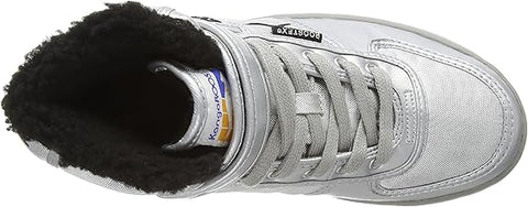 KangaRoos Roostex Women's Silver Hi-Top Sneakers | KangaRoos In Lebanon