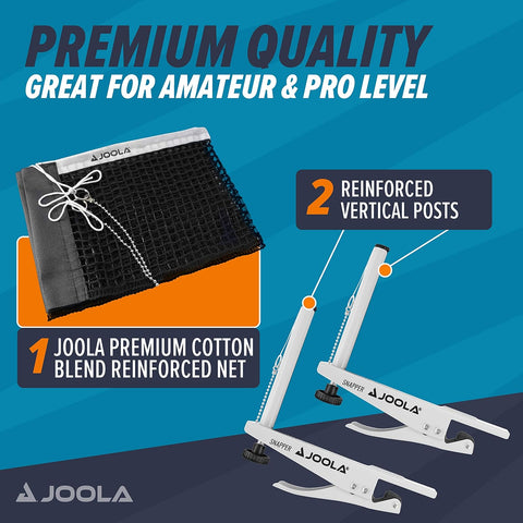 JOOLA Snapper Professional Table Tennis Net and Post Set with Carrying Case | JOOLA In Lebanon