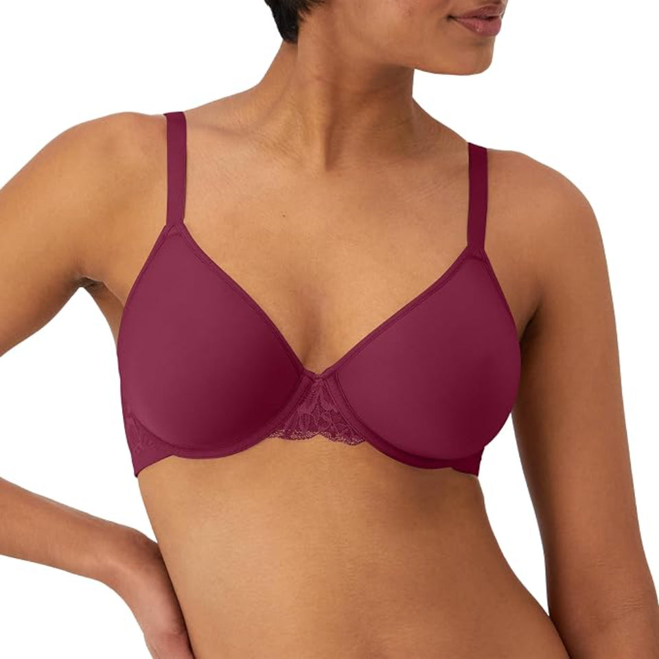 Bali Women's Plum Lightweight Underwire T-Shirt Bra