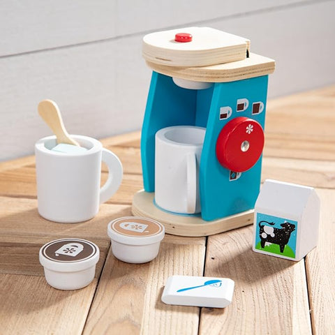 Melissa & Doug Brew And Serve Wooden Coffee Maker Set | Melissa & Doug In Lebanon
