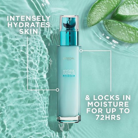 L'Oreal Paris Hydra Genius 72h Liquid Moisturizer Dry & Sensitive Skin 70ml