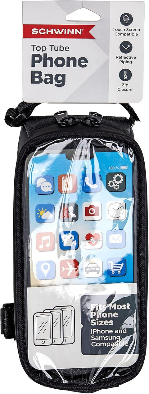 Schwinn Black Top Tube Phone Bag for Bicycles | Schwinn In Lebanon