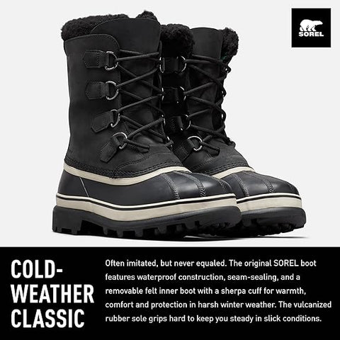 Sorel Men's Caribou Warm Lining Mid-Calf Boots| Sorel  In Lebanon