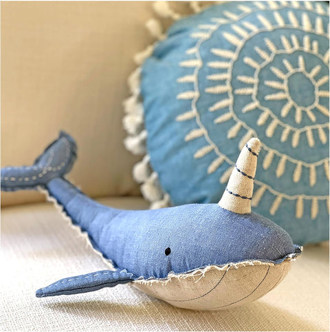 Crane Baby Comforting Narwhal Plush Toy | Crane Baby In Lebanon