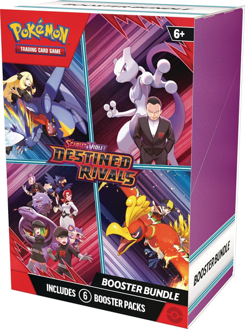 Pokemon TCG Scarlet & Violet Destined Rivals Booster Bundle 6 Packs|Pokemon In Lebanon